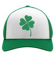 14kt irish prayer book pendant charm. St Patrick S Day Shamrock Irish Green Four Leaf Clover Trucker Hat Mesh Cap Buy Online In Angola At Angola Desertcart Com Productid 58634870