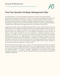 These files are related to uitm past year question answer. Past Year Question Strategic Management Uitm Phdessay Com