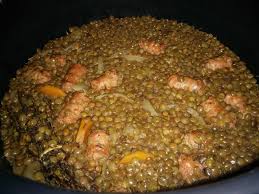 Lentilles Aux Saucisses Chipolatas Au Cookeo Recettes Cookeo Saucisse Lentille Cookeo Recette Plat Cookeo