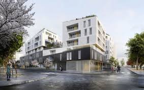 Variation Sur Beton 93 Logements Collectifs Aubervilliers Gebaudearchitektur Sozialwohnungen Architektur Fassadengestaltung