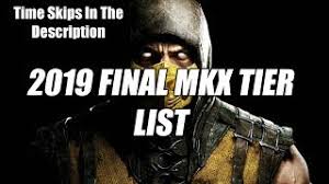 Submitted 2 years ago * by aquartic. Complete Last Patch Ever Tier List Mortal Kombat X 2019 2021 Youtube