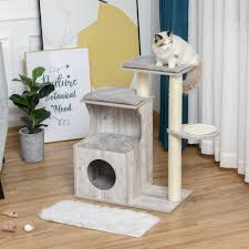 If you own a cat you understand just how much entertainment it needs. Buy Cat Trees Shelves Online At Overstock Our Best Cat Furniture Deals