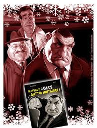 Leboblogaboro Pour Les Cadeaux C Est Le Moment Les Tontons Flingueurs Caricature Drole Caricatures De Celebrites