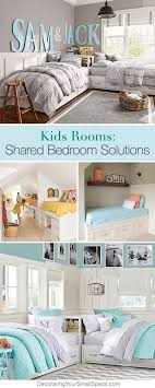 Boys' bedrooms can be somewhat more tricky to decorate than girls' bedrooms. Shared Bedroom Ideas For Kids Ohmeohmy Blog Kids Rooms Shared Shared Bedroom Boy Room
