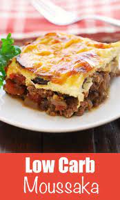 Low Carb Moussaka Is Incredibly Flavorful Yes It S A Multi Step Recipe But The Hearty Result Is Healthy Food Blogs Moussaka Recipe Low Carbohydrate Recipes