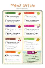 Dolci estivi facili e veloci dai migliori blog di ricette di cucina italiani. Menu Settimanale Estivo Pranzo E Cena Ricette Al Volo