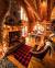 Cozy Cabin In Snowy Woods