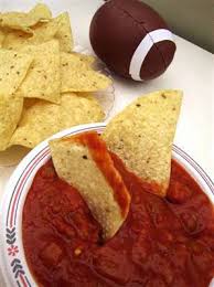 Double dipping is when someone dips her nachos in the salsa twice, after licking the chips. Double Dipping Home Facebook