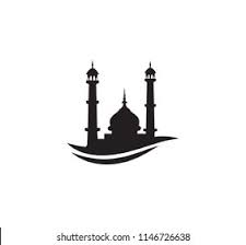 19 masjid vector illustrator huge freebie download for powerpoint. Black Silhouette Mosque Sign Logo Symbol Stock Vector Royalty Free 1146726638