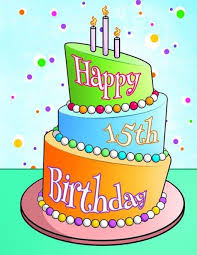 Happy Birthday Wishes For 15 Year Old Boy Happy 15th Birthday Journal Notebook Diary 105 Lined Pages Birthday Gifts For 15 Year Old Girls Verjaardagsideeen Verjaardagswensen Verjaardag