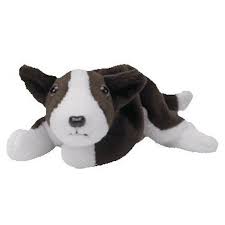 Black And White Beanie Baby Dog Ty Beanie Baby Bruno The Bull Terrier Dog 8 5 Inch Teddy Bear Stuffed Animal Baby Beanie Bull Terrier