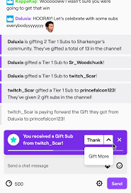 You may redeem your twitch prime subscription (if applicable) again the following month. Twitch Support On Twitter Pay It Forward With More Gifting Options Now When You Re Gifted A Sub You Can Give Thanks Or Gift More Subscriptions To Keeping Passing It On In