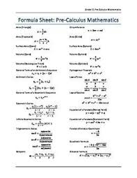 Image Result For Calculus Formulas Cheat Sheet Calculus Cheat Sheets Formula
