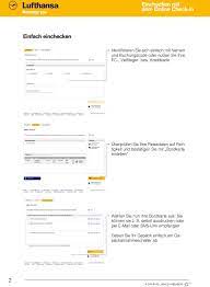 At home or while traveling. Einchecken Mit Dem Online Check In Einchecken Mit Dem Online Check In Pdf Kostenfreier Download
