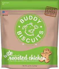 The ultimate in natural dog treats from award winning jr pet products. Buddy Biscuits With Roasted Chicken Oven Baked Dog Treats Buy Online In Botswana At Botswana Desertcart Com Productid 86340540