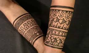 Pin By Misty Maxwell On Tattoos Cuff Tattoo Tribal Wrist Tattoos Tribal Tattoos For Men