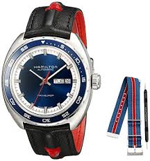 Hamilton Timeless Classic Pan Europ H35405741 The Sterling Silver Com Watches For Men Mens Watches Black Sport Watches