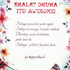 Sholat Dhuha Itu Awesome Membaca