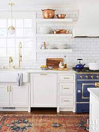 Subway Tile Comes In Various Colors Layouts And Sizes But Traditional White Tiles Fit Any Kitche Kitchen Cabinet Design Floating Shelves Kitchen New Kitchen