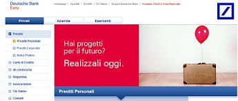 Prestiti Deutsche Bank Opinioni E Recensioni Sui Finanziamenti Disponibili Deutsch Prestiti Finanza