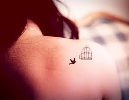 Single Bird Tiny Tattoos Free Bird Tattoo Freedom Tattoos