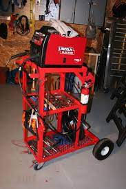 Okay Another Welding Cart By A Newb Weldingweb Welding Forum For Pros And Enthusiasts Welding Cart Welding Table Welding Projects