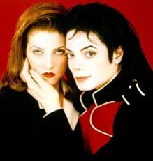 Michael Jackson and Lisa Marie Presley