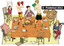 .and flaunt his abs at any given moment. Opinion Sibling Rivalry One Long Food Fight The New York Times