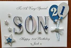 Buy 30th birthday card son and get the best deals at the lowest prices on ebay! Handmade Personalised Birthday Card For Son 18 21 30th 40th 50th In Gift Box Ebay
