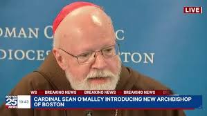 WATCH LIVE: Cardinal Sean O'Malley introducing new archbishop of Boston.