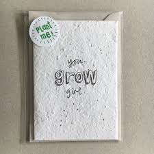 Then glue them in this shape using waterproof glue and wait for them to dry. Plantable Seed Card Good Luck Baby Shower You Grow Girl Seed Paper Flower Seed Paper Plantable Paper