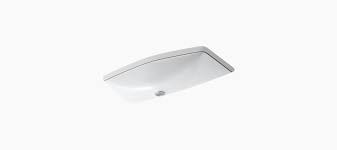 Custom made replacements in copper or stainless. Man S Lav Undermount Sink With 8 Centers K 2885 8u Kohler Kohler