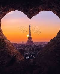 And conversely, it just may inspire a need to check out some good morning quotes. Earth Pics On Twitter Such A Beautiful Sunset Illustration Not Real Of Paris France Eiffel Tower