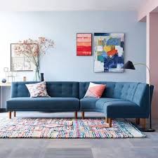 This sectional is just 82.5 inches wide, and it comes in more than a dozen colors, including vibrant hues like bennett butter and jennings teal. These 20 Curved Sectional Couches Are Perfect For Big Families