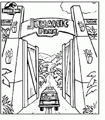 Select from 35970 printable crafts of cartoons, nature, animals, bible and many more. Jurassic Park Logo Coloring Pages