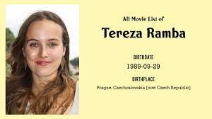 Ani v tomto případě si nešlo mezi množstvím komentářů nepovšimnout těch hanlivých. Tereza Ramba Movies List Tereza Ramba Filmography Of Tereza Ramba Youtube