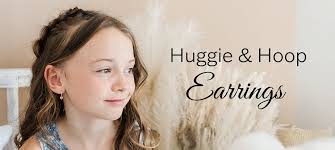 Silver Hoops Sterling Silver Crystal Holly Heart Huggie Hoops