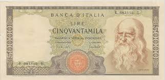 O mercado livre não se responsabiliza pelos preços praticados pelos vendedores em seus anúncios. 50000 Italian Lire Banknote Da Vinci Exchange Yours For Cash Today