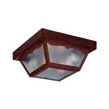 To illuminate outdoor decks or fences, choose cap lights that mount on exterior posts. Burled Walnut Acclaim 4902bw Builders Choice Collection 2 Light Ceiling Mount Outdoor Light Fixture Lighting Lighting Accessories