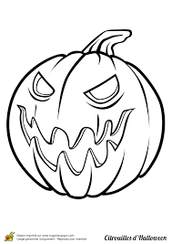Dessin & coloriage de halloween citrouille en ligne, gratuit à imprimer pour colorier halloween citrouille avec les enfants et adultes. Coloriage Citrouille Mechante Pour Halloween