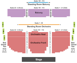 Matthews Theatre At Mccarter Center Seating Chart Princeton