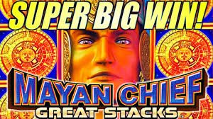 SUPER MAYAN BIG WIN!! 13 YELLOW FREE GAMES! 🤑 MAYAN CHIEF GREAT STACKS  Slot Machine (KONAMI GAMING)
