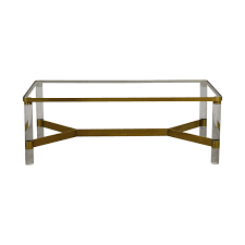 Find unique mug sets, ceramic mugs and much more. 72 Off Anthropologie Anthropologie Oscarine Glass Acrylic Brass Coffee Table Tables