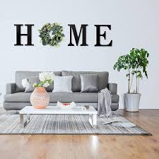 What are the shipping options for wood decorative letters? Buy Wooden Home Sign 11 8 Inch Wall Hanging Letters With Artificial Eucalyptus Wreath For Wall Decor Wall Letters Home Decor Farmhouse Wall Decor For Living Room Kitchen And Entry Way Housewarming Gift