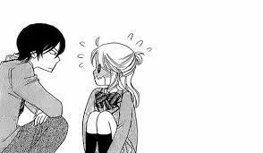 Anime Couple Pictures Black And White 