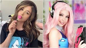 Pokimane reacts to your fan art! The Simp Song Ft Pokimane And Belle Delphine Drops On Youtube