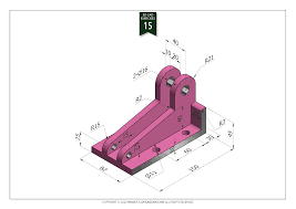 This Drawing May Differ From The Actual Product Drawing It Is Provided As An Exercise Autocad Isometric Drawing Isometric Drawing Exercises Isometric Drawing
