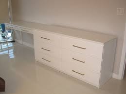 Confetti And Stripes Ikea Hack Sneak Peak Before After Ikea Micke Desk Desk Dresser Combo Dresser Desk