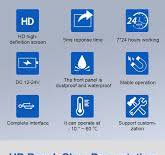 23.6 Inch 1920*1080 HDMI VGA AV BNC Resistive Touch Screen ...