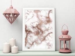 Rose Gold Marble Art Print Marble Wall Art Rose Gold Decor Etsy Rose Gold Decor Marble Art Rose Gold Marble